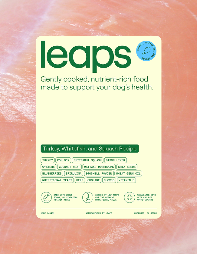 Turkey, Whitefish, and Squash